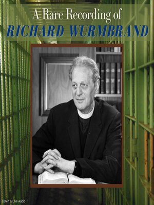 cover image of A Rare Recording of Richard Wurmbrand